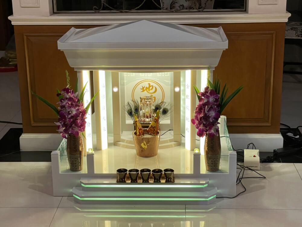 ตี่จู้หินอ่อน Aviva Spirit Modern Luxury ขนาด 35 นิ้ว สีขาว